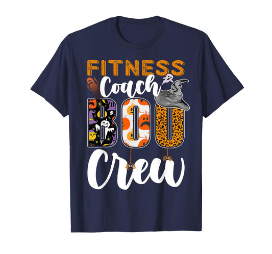 Fitness Coach Boo Crew Halloween Match Personal Trainer T-Shirt