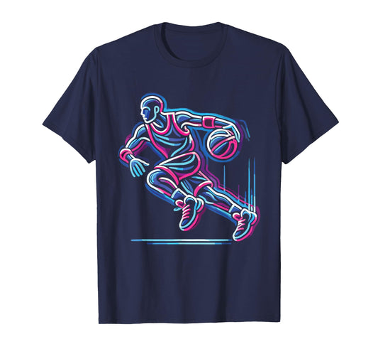 Basketball & Basketball Graphic | Boys, Kids, | Men & Women T-Shirt
