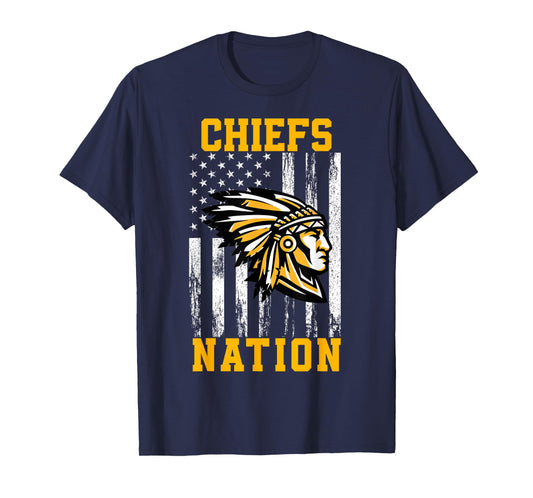 Sequoyah Chiefs Logo Nation HS T-Shirt