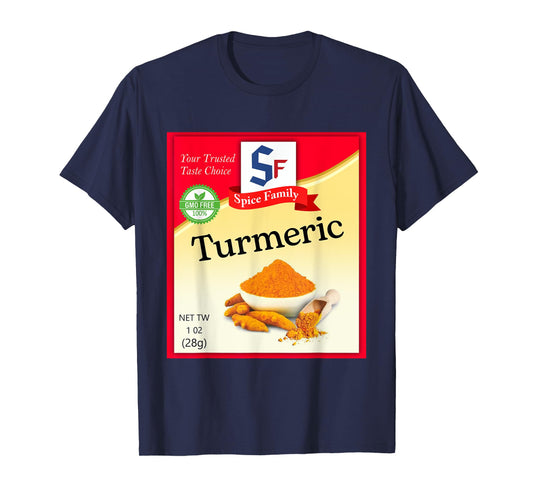 Turmeric Condiment Costume Holiday Spice Costumes T-Shirt