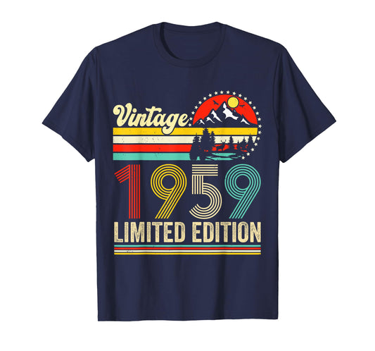 Vintage 1959 Limited Edition 66 years Old 66th Birthday T-Shirt