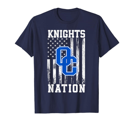 Oak Creek Knights Logo Nation HS T-Shirt