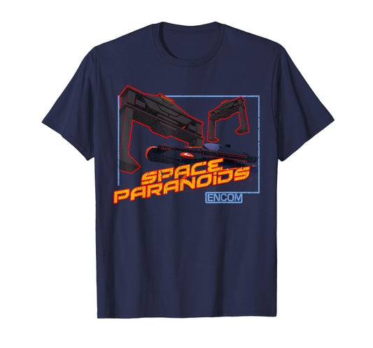 Retro Space Lover Vintage Space Funny Paranoids Quote T-Shirt