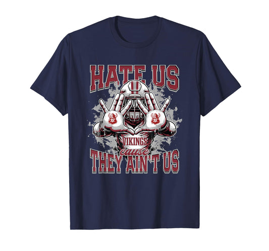 Lowndes Vikings Logo Hate Us Cause They Ain't HS T-Shirt