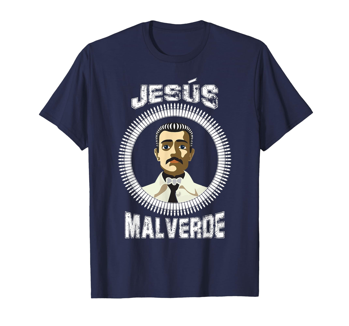 Jesus Malverde Tshirt Mexican Hero Angel Of The Poor Shirt T-Shirt