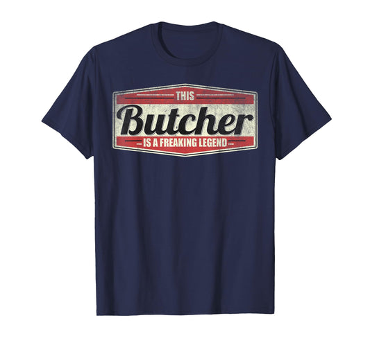 Funny Profession Quote Vintage Butcher T-Shirt
