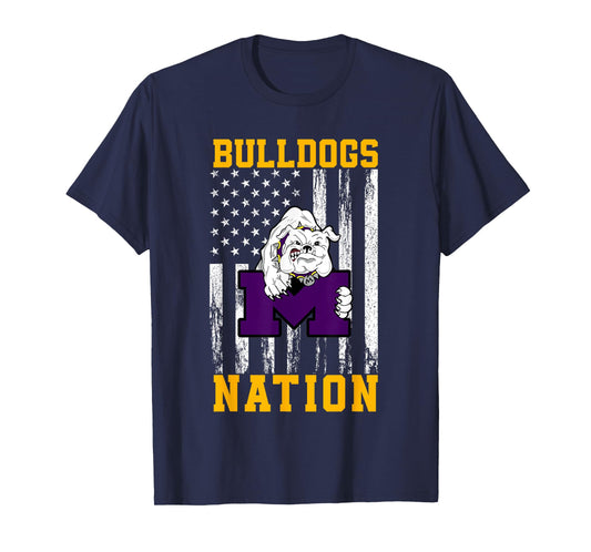 Midland Bulldogs Logo Nation HS T-Shirt