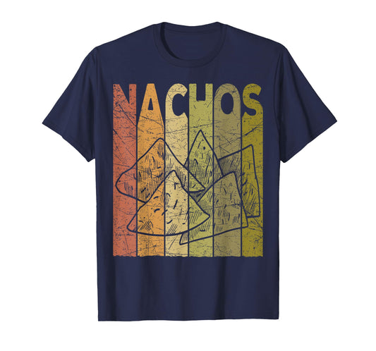 Mexican Nachos Vintage Mexican Food Retro Foodie Nacho T-Shirt