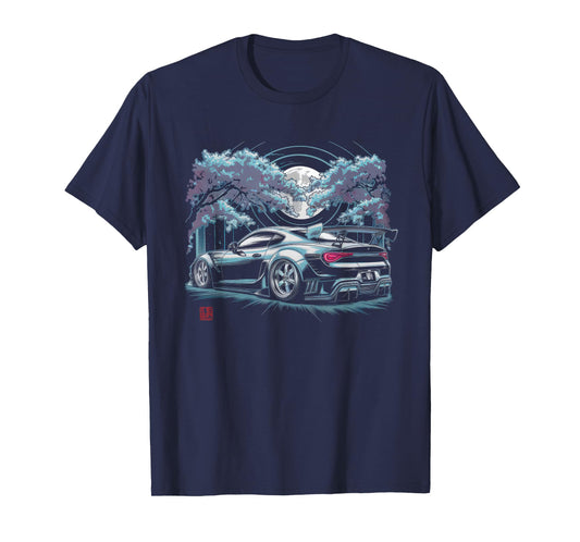 Japanese Car Tshirt Men JDM Japan Street Racing Streetwear T-Shirt