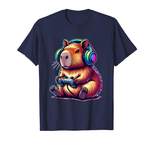 Capybara Funny Video Games Capybara T-Shirt