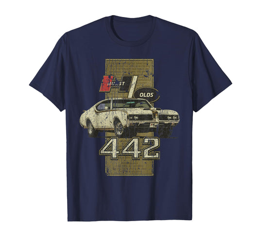 1969 69 olds 442 muscle car T-Shirt