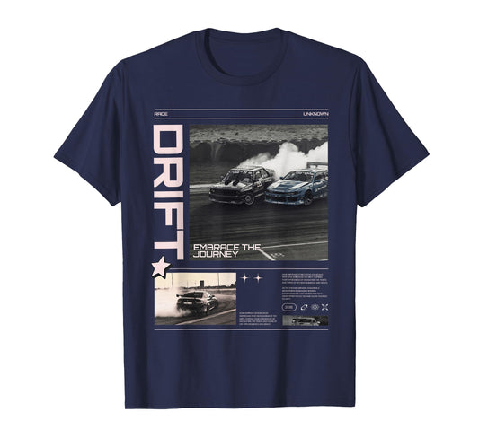 Cool Retro Vintage Japanese JDM Tokyo Japan Drift Race Car T-Shirt