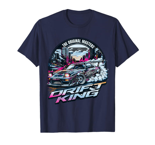 Cool Racing Vintage Japanese JDM Tokyo Japan Drift Race Car T-Shirt