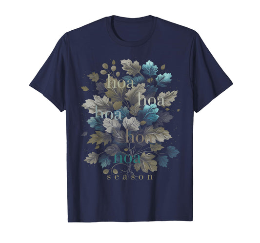 Hoa Hoa Hoa Hoa Hoa Trendy Emo Fall Season Leaves Trendy T-Shirt
