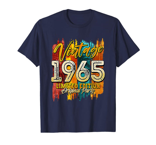 60th Birthday Vintage Legend Retro 1965 Classic 60 Year Old T-Shirt