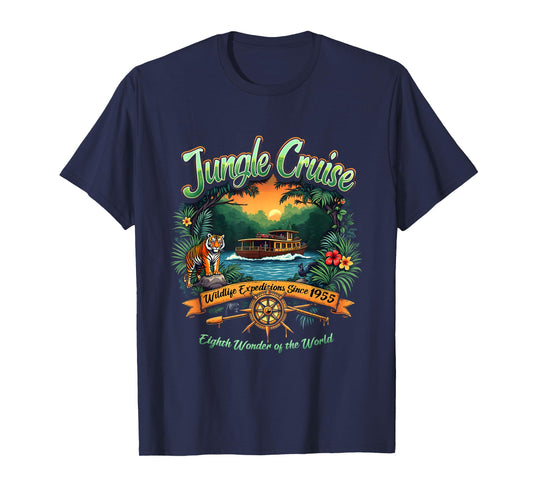 Wildlife VBS 2025 Park Cruise Trip Vintage Jungle T-Shirt