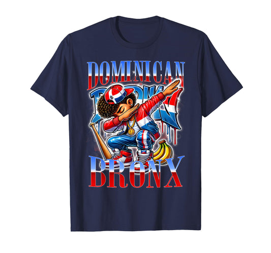 Dominican Bronx Dab Urban Streetwear Pride Design T-Shirt