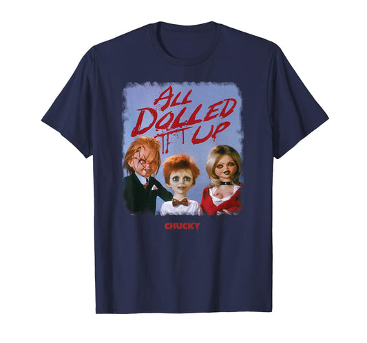 Chucky Family All Dolled Up T-Shirt