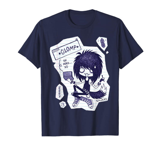 GLOMP XD - Scenecore Emo Vintage T-Shirt