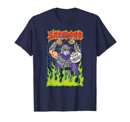 Teenage Mutant Ninja Turtles Stay Shredded Vintage Shredder T-Shirt