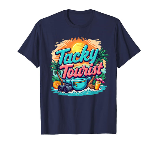Vacay Wacky Tourist Outfit - Tacky T-Shirt Costume Idea
