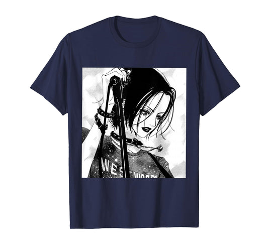 Anime Gothic Girl Aesthetic Soft Grunge Waifu Japanese Otaku T-Shirt