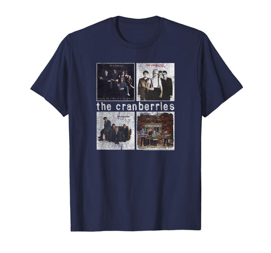 The Cranberries Distressed Album Covers Vintage Band T-Shirt