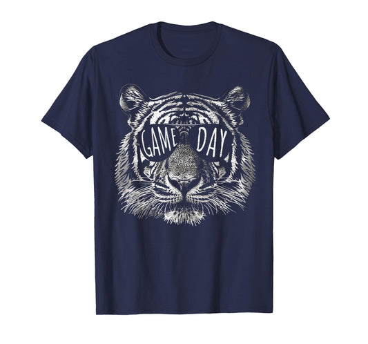 Cool Tiger Sunglasses Sports Fan Gift Game Day Fun Tiger The T-Shirt
