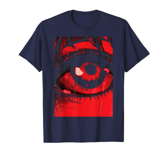 Dark Grunge Eyeball Horror Goth Occult Aesthetic Girl Eye T-Shirt