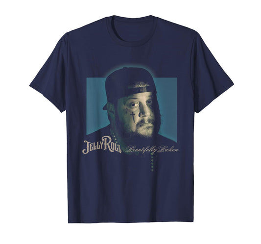 Jelly Roll - Beautifully Broken Portrait T-Shirt