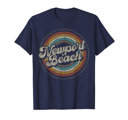 Newport Beach California CA City Summer vintage T-Shirt