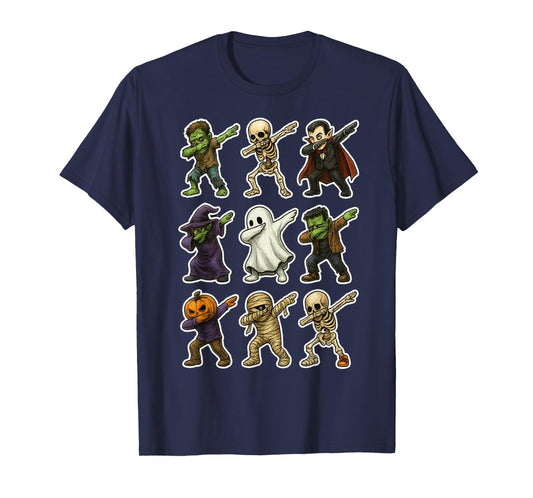 Cute Scary Monsters Halloween Party T-Shirt