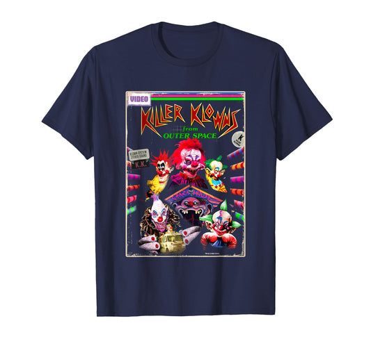 Killer Klowns from Outer Space Klown System Retro Poster T-Shirt