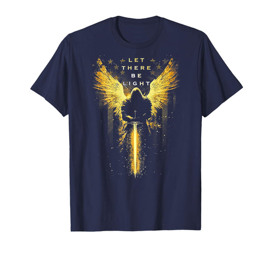 Let There Be Light (on back) T-Shirt