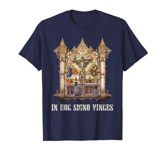 Eucharistic Consecration Traditional Latin Mass Catholic T-Shirt