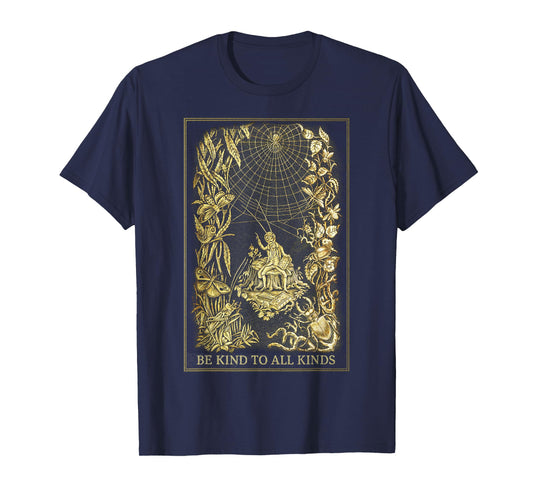 Vintage Be Kind To All Kinds Bugs Entomology Entomologist T-Shirt