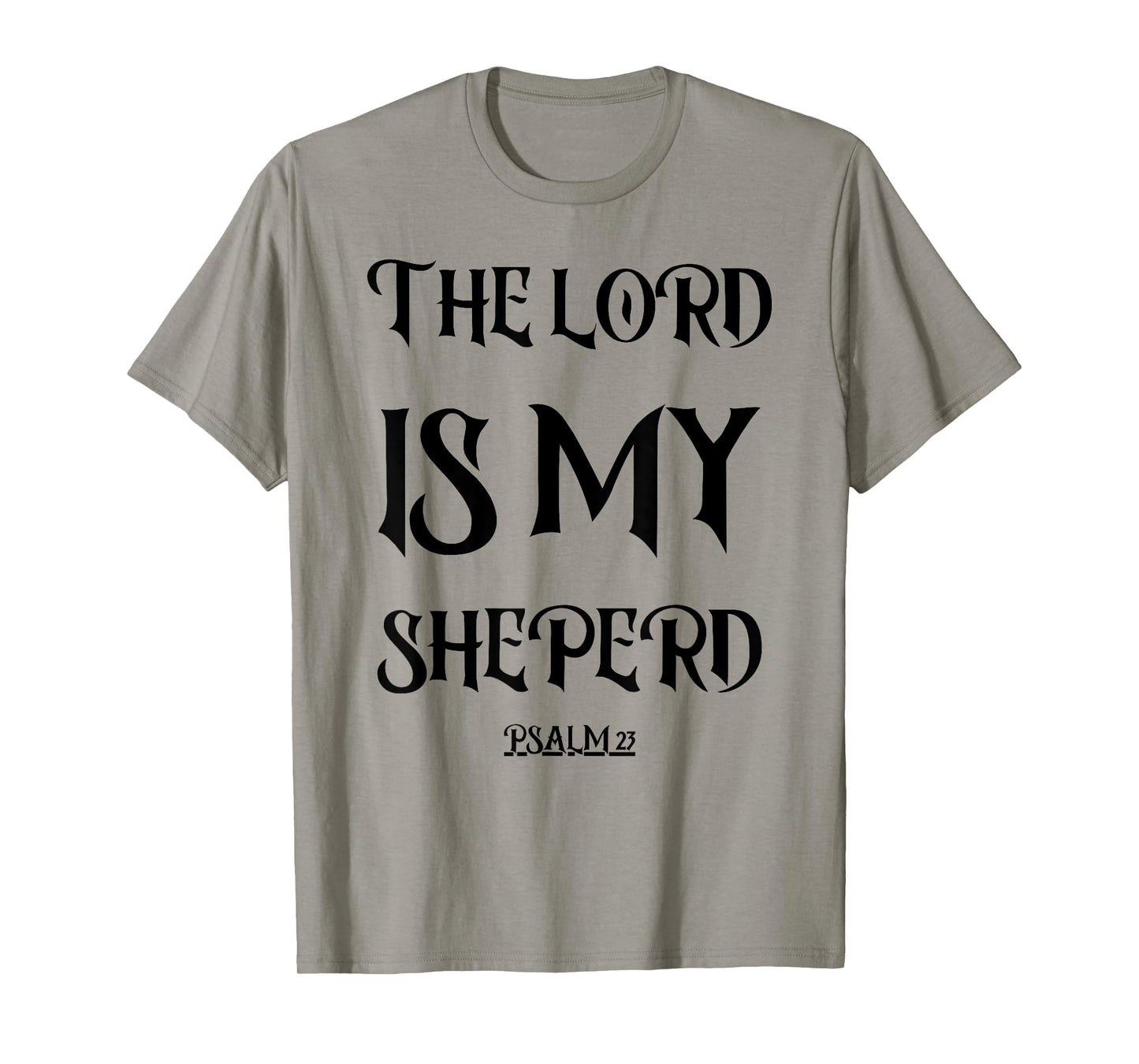 Psalm 23 Tee Vintage Bible Verse Gift Fear No Evil Jesus T-Shirt
