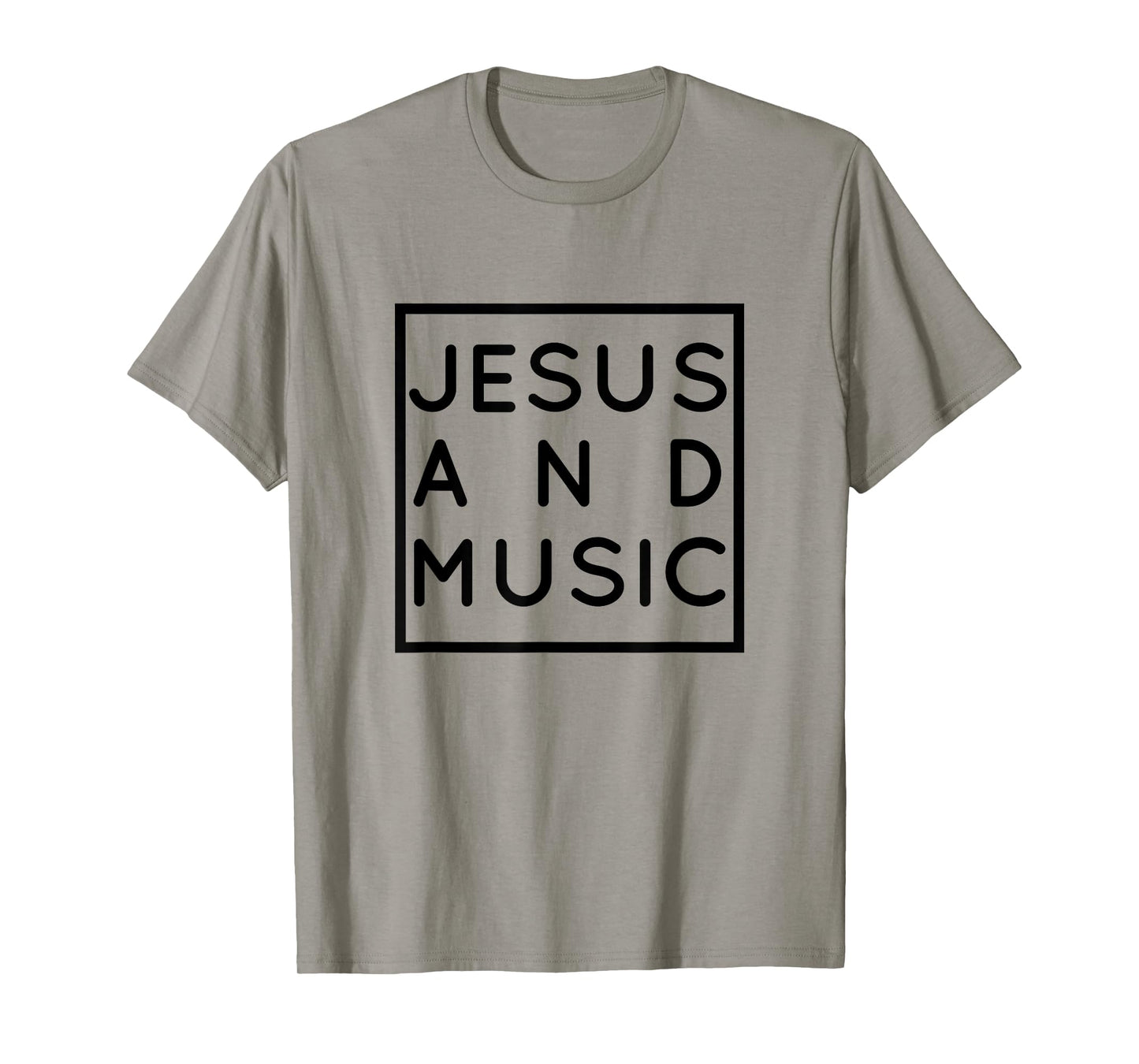 Jesus and Music, Christian Musician & Singer, Choir Gift T-Shirt