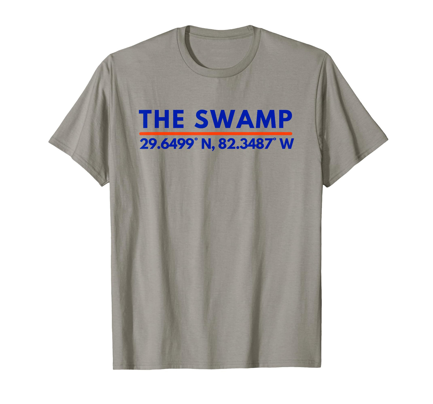 Florida FL Fans The Swamp Latitude and Longitude T-Shirt