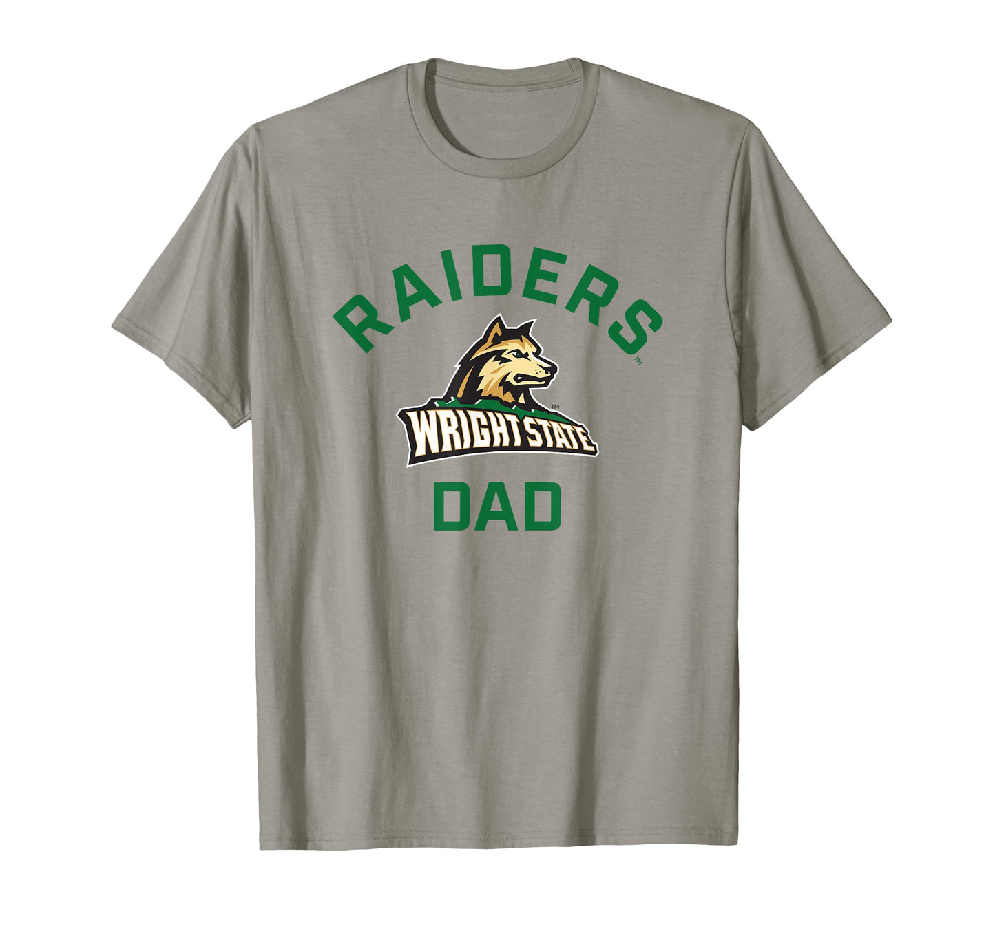 Wright State University WSU Raiders Arched Dad T-Shirt