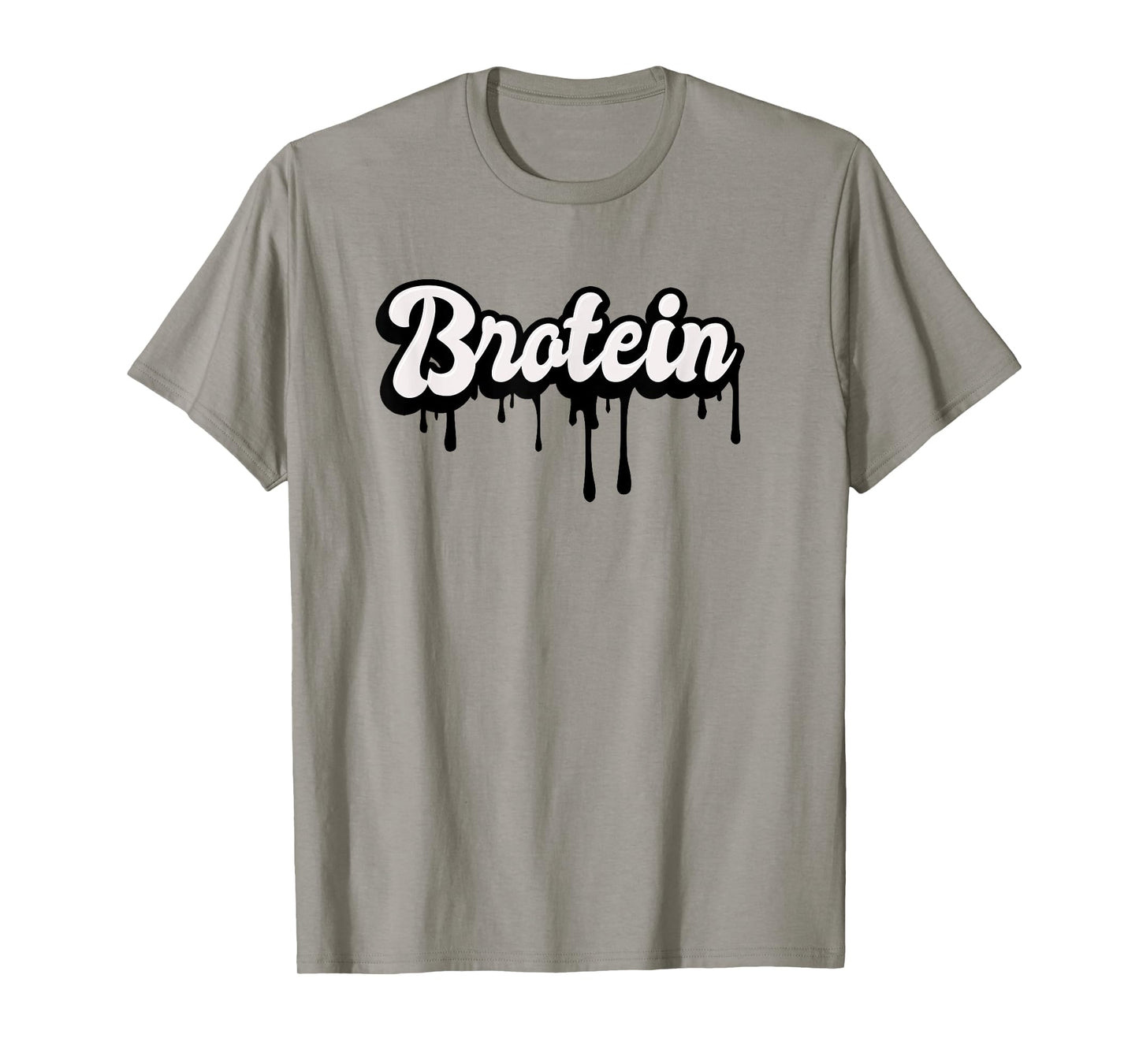 Funny Gay Men's Muscle Gym Bro - Protein Shake Brotein T-Shirt