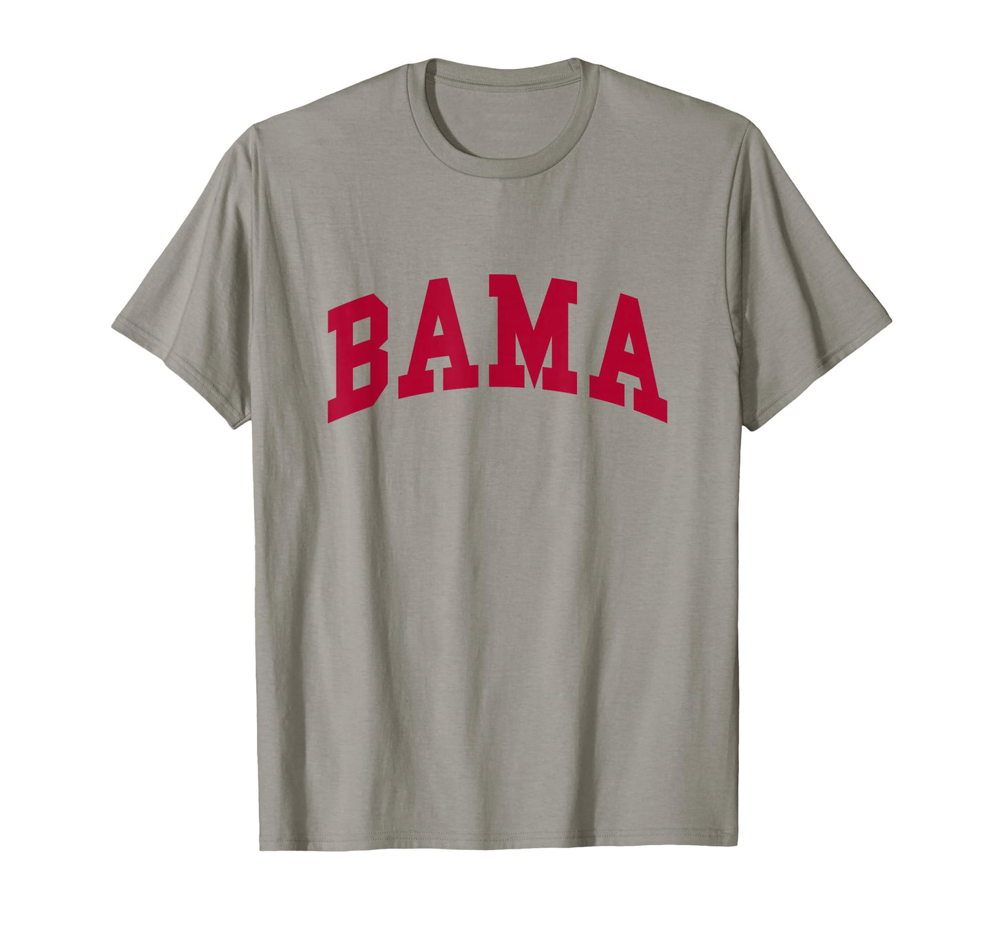 Graphic Apparel Co. - ALABAMA - Unisex Adults - White - Small - Short Sleeve - Classic Fit - Modern - Classic - T-Shirt