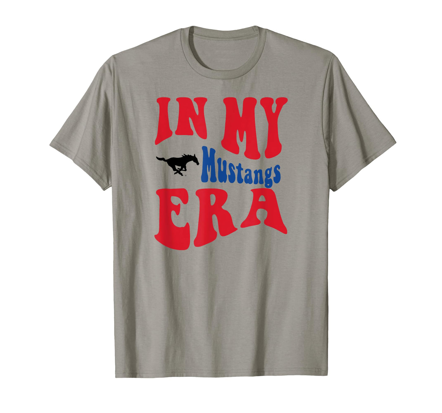 SMU Mustangs Era White Officially Licensed T-Shirt