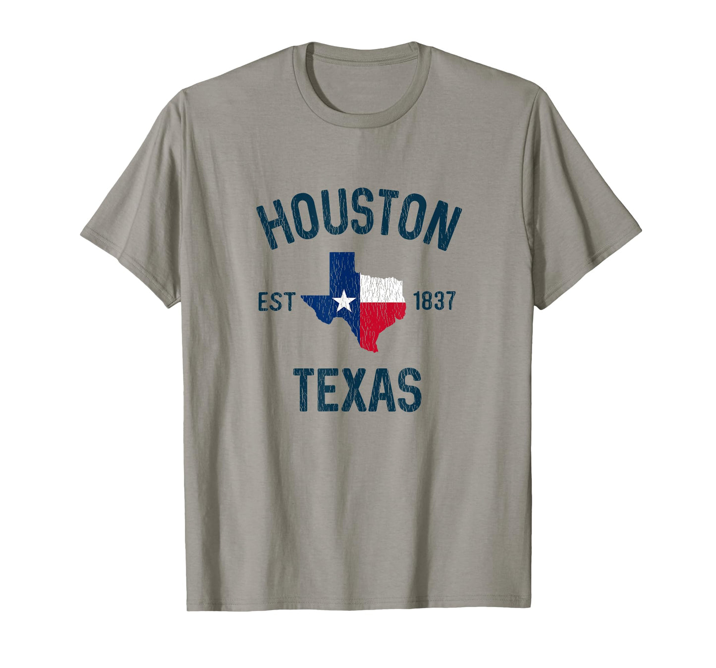 Houston Texas Gifts Souvenirs Men Women Kid Est 1837 Houston T-Shirt