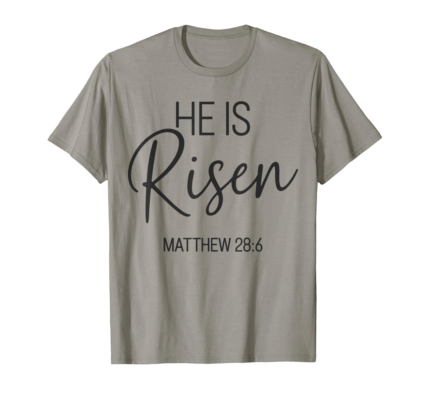 He is risen matthew bible jesus for christian easter T-Shirt
