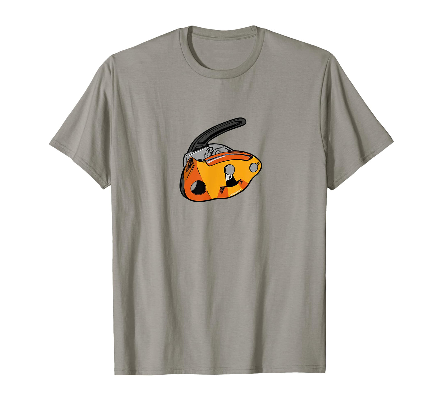 Grigri 2 Petzl orange climbing bouldering belay T-shirt T-Shirt