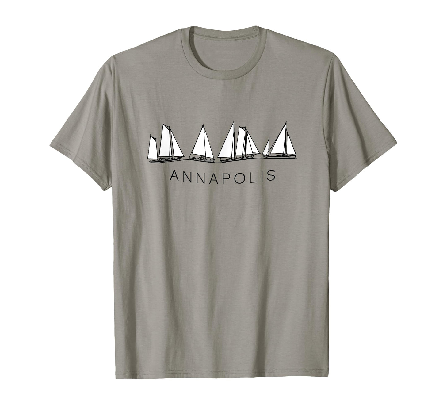 Annapolis Maryland Vintage Sailing Graphic T-Shirt