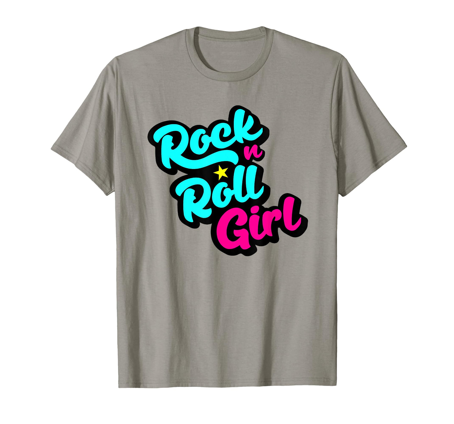Rock N Roll Girl Ocean Fish Halloween Costumes Group Family T-Shirt