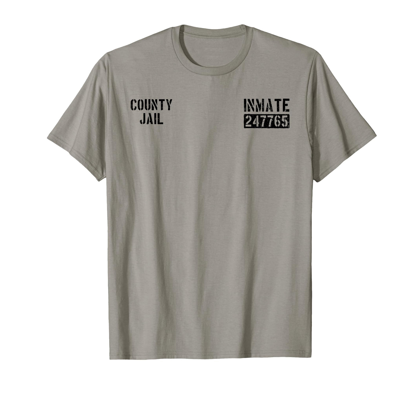 Inmate Of The Month Prisoner Costume Inmate County Jail T-Shirt