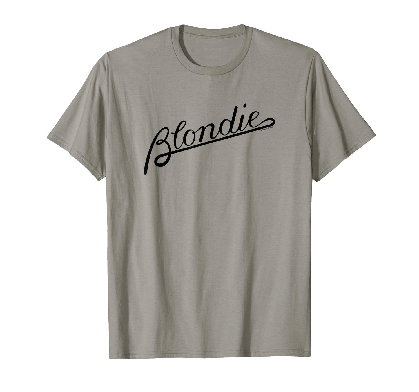 Blondie Script Logo Vintage Band T-Shirt